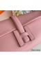 Hermes Jige Elan 29 Clutch Bag In Pink Swift Calfskin