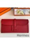 Hermes Jige Elan 29 Clutch Bag In Red Epsom Leather