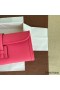 Hermes Jige Elan 29 Clutch Bag In Rose Lipstick Epsom Leather