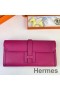 Hermes Jige Elan 29 Clutch Bag In Rose Purple Swift Calfskin