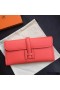 Hermes Jige Elan 29 Clutch Bag In Rouge Pivoine Epsom Calfskin