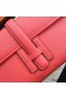 Hermes Jige Elan 29 Clutch Bag In Rouge Pivoine Epsom Calfskin