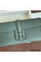 Hermes Jige Elan 29 Clutch Bag In Vert Amande Epsom Leather