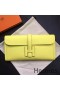 Hermes Jige Elan 29 Clutch Bag In Yellow Epsom Calfskin