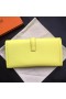 Hermes Jige Elan 29 Clutch Bag In Yellow Epsom Calfskin