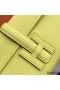 Hermes Jige Elan 29 Clutch Bag In Yellow Epsom Calfskin