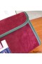 Hermes Jige Elan 29 Clutch In Bordeaux Suede Calfskin