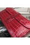 Hermes Jige Elan 29 Clutch In Dark Red Crocodile Leather