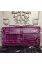 Hermes Jige Elan 29 Clutch In Fuchsia Crocodile Leather