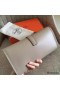 Hermes Jige Elan 29 Clutch In Grey Swift Calfskin