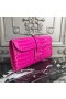 Hermes Jige Elan 29 Clutch In Rose Red Crocodile Leather