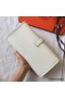 Hermes Jige Elan 29 Clutch In White Epsom Leather