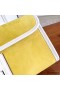 Hermes Jige Elan 29 Clutch In Yellow Suede Calfskin