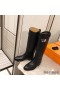 Hermes Jumping Boots In Black Calfskin