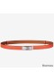 Hermes Kelly 18 Belt In Orange Epsom Leather