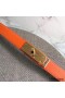 Hermes Kelly 18 Belt In Orange Epsom Leather
