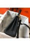 Hermes Kelly 20cm Bag In Black Clemence Leather GHW
