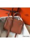 Hermes Kelly 20cm Bag In Gold Clemence Leather GHW