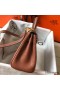Hermes Kelly 20cm Bag In Gold Clemence Leather GHW