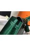 Hermes Kelly 25cm Handmade Bag In Green Embossed Crocodile Leather