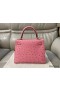 Hermes Kelly 25cm Handmade Bag In Terre Cutie Ostrich Skin