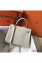 Hermes Kelly 25cm Retourne Bag In Craie Clemence Leather