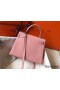 Hermes Kelly 25cm Retourne Bag In Pink Clemence Leather