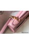 Hermes Kelly 25cm Retourne Bag In Pink Clemence Leather