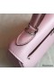 Hermes Kelly 25cm Retourne Handmade Bag In Rose Dragee Swift Leather