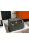Hermes Kelly 25cm Sellier Bag In Ardoise Epsom Leather
