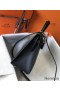 Hermes Kelly 25cm Sellier Bag In Black Epsom Leather