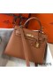 Hermes Kelly 25cm Sellier Bag In Gold Epsom Leather