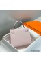 Hermes Kelly 25cm Sellier Bag In Mauve Pale Epsom Leather