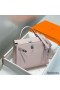 Hermes Kelly 25cm Sellier Bag In Mauve Pale Epsom Leather