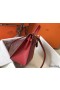 Hermes Kelly 25cm Sellier Bag In Red Epsom Leather