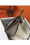 Hermes Kelly 25cm Sellier Bag In Taupe Epsom Leather