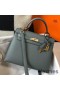 Hermes Kelly 25cm Sellier Bag In Vert Amande Epsom Leather