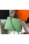 Hermes Kelly 25cm Sellier Bag In Vert Criquet Epsom Leather