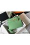 Hermes Kelly 25cm Sellier Bag In Vert Criquet Epsom Leather