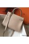 Hermes Kelly 28cm Bag In Argile Clemence Leather GHW