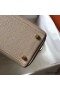 Hermes Kelly 28cm Bag In Argile Clemence Leather GHW