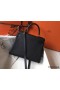 Hermes Kelly 28cm Bag In Black Clemence Leather GHW