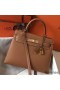 Hermes Kelly 28cm Bag In Gold Epsom Leather GHW