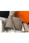 Hermes Kelly 28cm Bag In Gris Asphalt Epsom Leather GHW