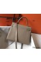 Hermes Kelly 28cm Bag In Gris Tourterelle Clemence Leather GHW