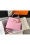 Hermes Kelly 28cm Bag In Mauve Sylvestre Epsom Leather GHW