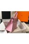 Hermes Kelly 28cm Bag In Mauve Sylvestre Epsom Leather GHW