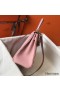 Hermes Kelly 28cm Bag In Pink Clemence Leather GHW