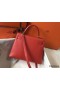Hermes Kelly 28cm Bag In Red Epsom Leather GHW