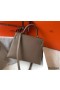 Hermes Kelly 28cm Bag In Taupe Grey Epsom Leather GHW